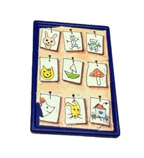 Playmobil blue drawing display board 