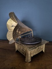 Antique Vintage Retro Decor Disc Turner Music Box 