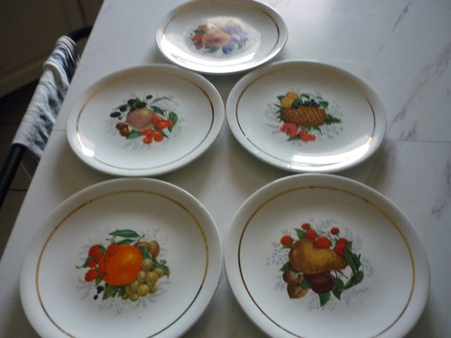 Assiettes luneville - 5,