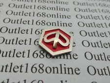 Vespa Piaggio PX E Lusso PK XL2 HP Badge Emblem Logo Horn Cowl Hexagon 4D Red