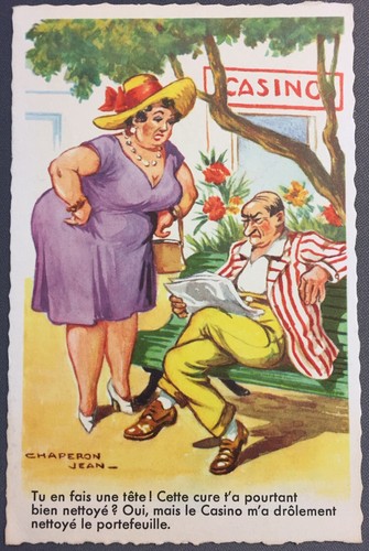 Carte postale humoristique - postale,