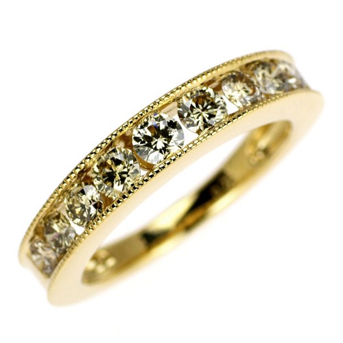 Bague diamant demi-éternité