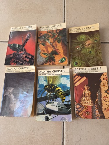 Lot livres agatha - livres,
