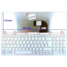 Clavier Blanc Pour Ordinateur