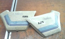 pair of side sides motorcycle beta custom cc 125 240 vintage motorcycle