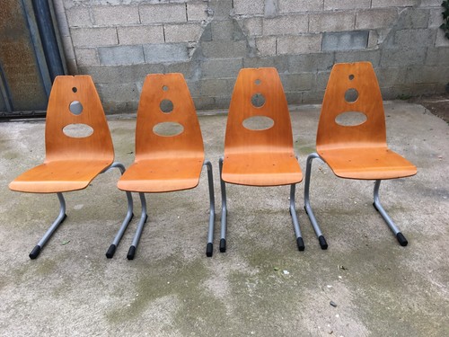 Lot quatre chaises - lot,