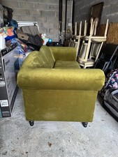 canapé velours Vert