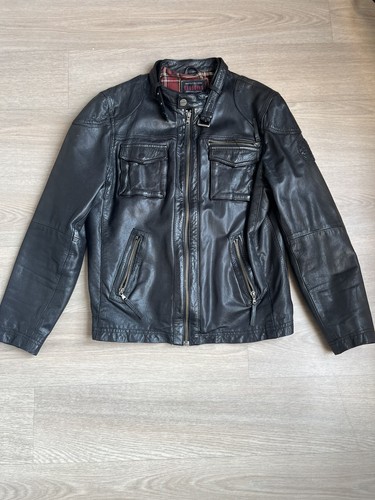 Veste cuir redskins - cuir,
