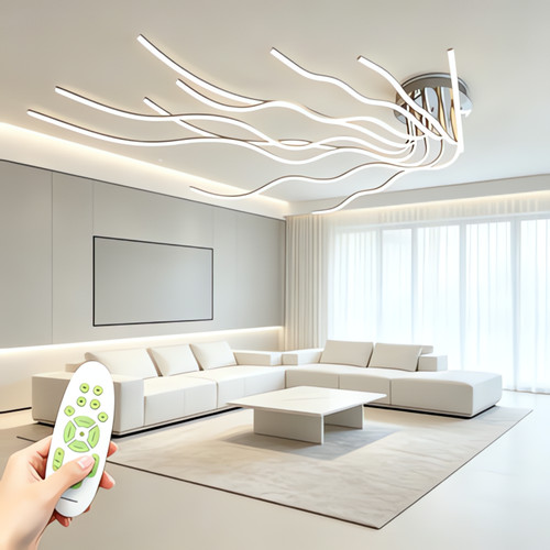 Lustre aluminium monter - lustre,