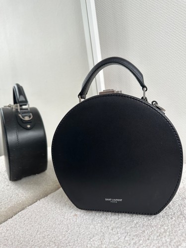 Sac main cuir yves saint - sac,