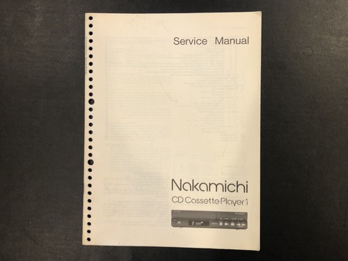 Nakamichi cassette player1 - nakamichi, cd
