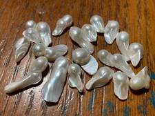 Lot De 20 Perles De Culture