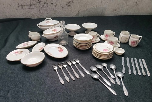 Dinette ancienne porcelaine - en,