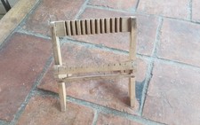 Antique Wooden Dryer Dryer for 12 P Lacquers Glass Photos