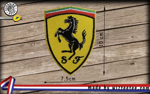 Patch écusson ferrari - ferrari, à