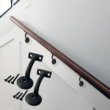Support d'escalier noir mat 3