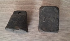 2 Plomb ancien pour la pêche