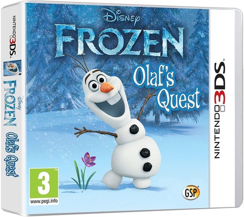 Jeu 3ds disney frozen - disney, :