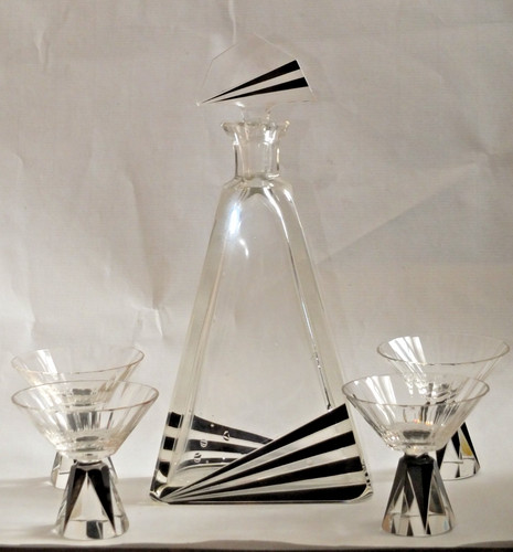 Superbe service liqueur - , à