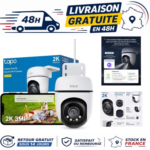 Tapo c510w caméra extérieure - c510w,