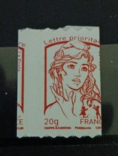 Timbre France Autoadhésif Yt 863 Variété Piquage A Cheval Ref8167