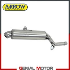 Pot D'Echappement Arrow Enduro 4T Acier Honda Nx 650 Dominator 1994 > 1995