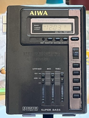 Aiwa portable radio cassette - portable,