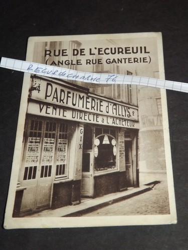 Cpa parfumerie allys - d,