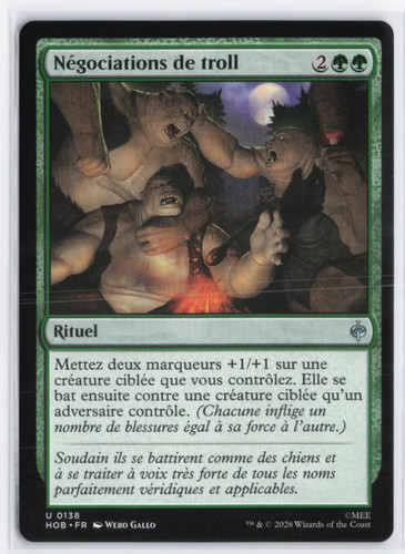 Négociations troll magic - troll,