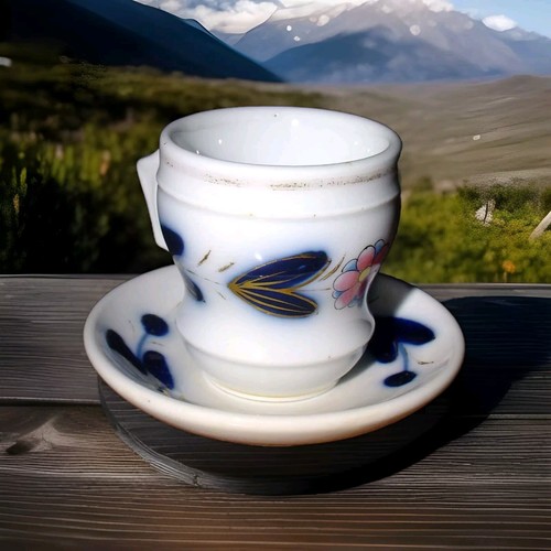 Paris porcelain floral brulot - porcelain,