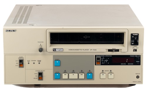 Sony 7040 lecteur - sony, u-matic