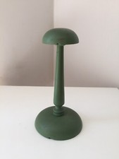 Ancien Porte chapeau en bois peint vert style Napoléon III