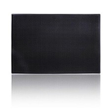 Tapis de Bar Doux Noir Couleur
