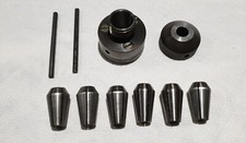 Emco Austria Unimat DB/SL Mini Lathe E-16 collet chuck + 7 Collets