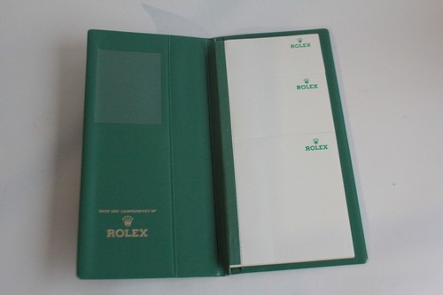 Rolex porte documents bloc - rolex,