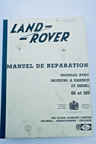Land rover manuel de - land-rover,
