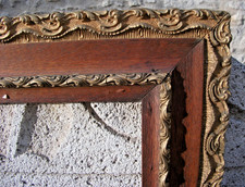 Cadre XIXème bois et doré