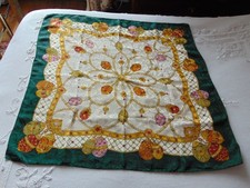 Foulard en soie vintage