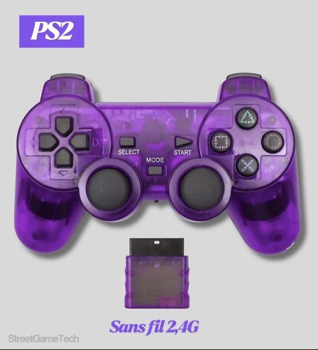 Manette ps2 sans - sans, 2.4g