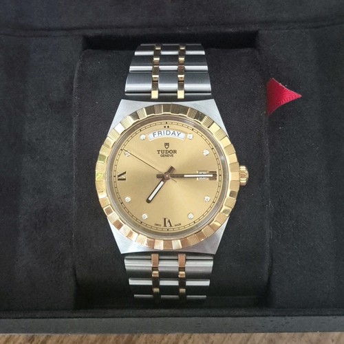 Watch tudor royal - gold, and