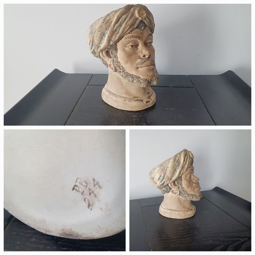 Terre cuite orientaliste xixé - terre,