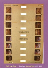 CARTE STÉRÉO COLORELIEF N° 971 : FEMME, ÉROTISME, " ÉDUCATION PHYSIQUE " -P108