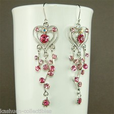 3 " Rose Amour Coeur Lie de