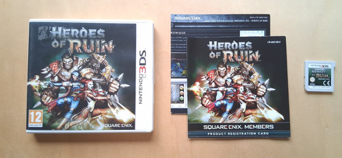 Heroes ruin 3ds - of, /
