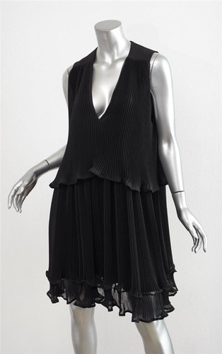 Chloe womens black chiffon - womens,