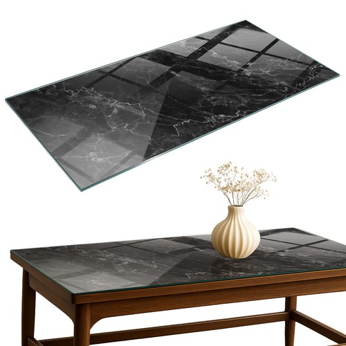 Plateau table verre - en,
