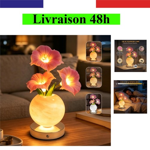 Lampe table tulipe - lampe,
