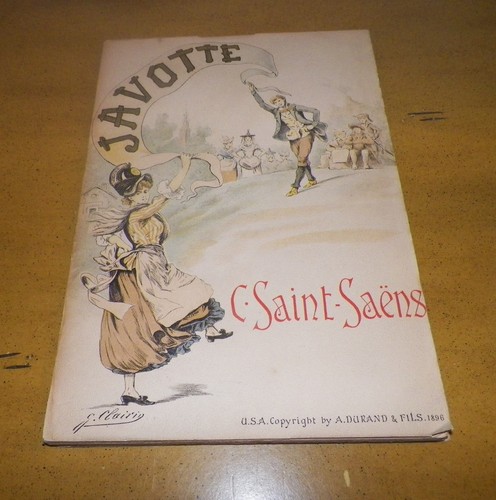 Javotte partition musicale