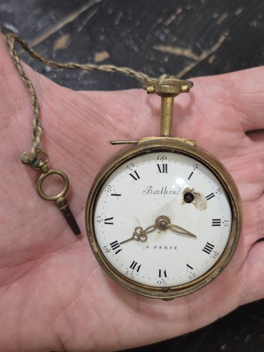 Montre gousset coq xviiieme - montre,