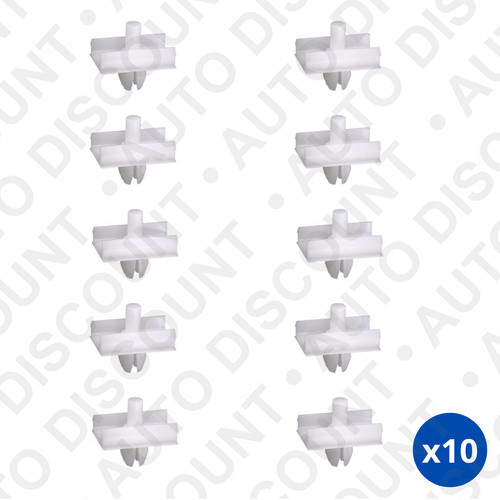 10x clips garniture latérale - 10x,